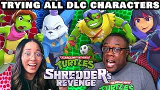 Playing All Ninja Turtles Shredder's Revenge Characters | Mona Lisa, Mondo Gecko, Usagi, Karai