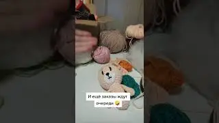 телега — wulfy_toys #handmade #вязаниекрючком #игрушкакрючком #crochet