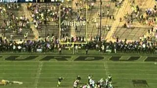 Ricardo Allen blocked kick against Middle Tennessee