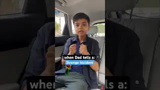 when Dad tells a Strange Incident😨| 