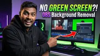 No Green Screen? Remove Your Background in OBS Instantly!