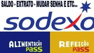 SODEXO - COMO USAR O APP ( SALDO,EXTRATO E ETC...)