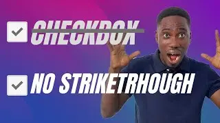 How to Remove Strikethroughs from Google Docs Checklist/Checkbox