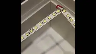 Led strip corner