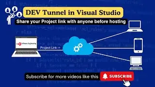 Dev Tunnel in C#.NET | Share Web Project link with anyone without hosting
