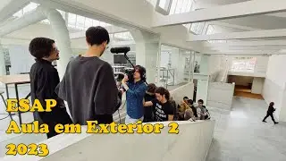 ESAP - Aula em Exterior 2 CAV2 2023 - SOUND RECORDING CLASS 2023