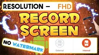 How to record screen on ANDROID [ no root ] [ no watermark ]