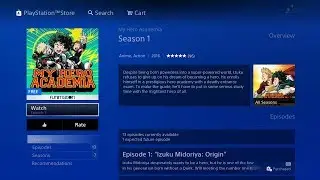 My Hero Academia Season 1 Free PS4 PSN