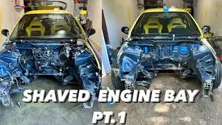How to shave engine bay / EG Civic