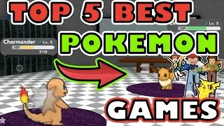 The Top 5 POKEMON Roblox GAMES!! 🤗