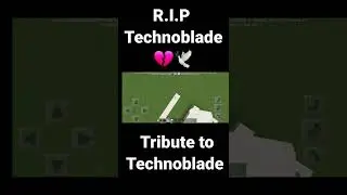 Rest in Peace Technoblade 🐷👑