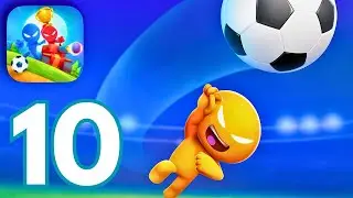 Stickman Party Random MINIGAMES | Funny MiniGames, 1 2 3 4 | Gameplay Walkthrough Championship 10