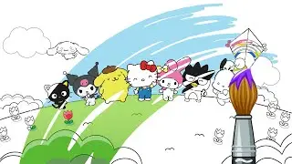 Colouring | Hello Kitty and Friends Supercute Adventures #1 | 1080p