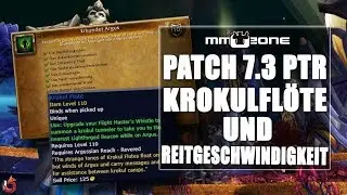 WoW Legion Patch 7.3 PTR - Krokulflöte und Reitgeschwindigkeit auf Argus erhöhen