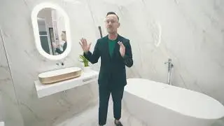 BRENDAN COURTNEY'S  PORCELANOSA BATHROOM DESIGN
