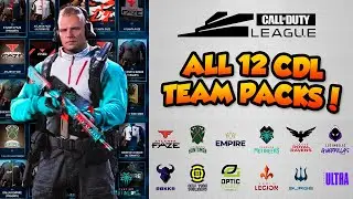 Call of Duty League Packs Now Available - All 12 Team Packs Showcase [Modern Warfare]