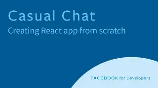 [ru] Casual Chat - Creating React app from scratch