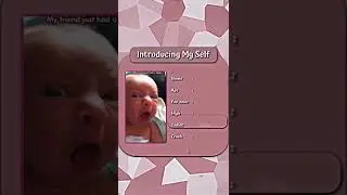 Introducing My self 