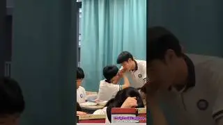 High School love be like 🤣 #blupdate #cuteboys #highschoollovestory