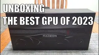 Radeon RX 7800 XT Unboxing