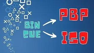 Como Converter BIN, CUE Para PBP e BIN, CUE Para ISO