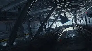 Concept Art | 废弃太空站 | Blender | VictoryLuode