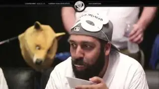 Beef attempts the Saltine cracker challenge