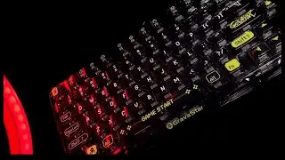 NEW ARRIVAL! | GravaStar Mercury K1 Lite - 75% Layout Mechanical Keyboard - RBG, Great Typing Sound.