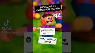 The juggling in FNaF World... 🤦‍♂️ #shorts