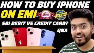 Flipkart BBD sale & Amazon Sale Final QNA🔥 How to buy iPhone on EMI, SBI debit cards, GST & COD?
