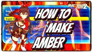 DRAGON BALL XENOVERSE 2 | How To Make Amber From Genshin Impact  in Xenoerse 2