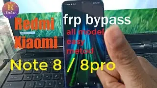 redmi note 8 frp bypass | note 8 PRO frp bypass | ALL xiaomii Redmi phon frp bypass