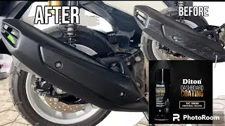 Cat Motor Dengan Diton Dashboard Coating, Cat dasbor motor