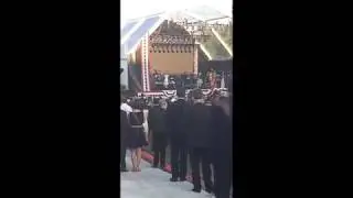 Dianna Agron singing the American National Anthem