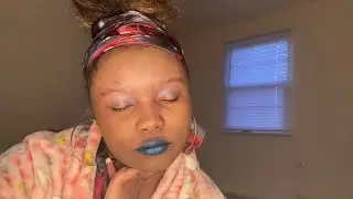 Blue Makeup Look| James Charles x Fenty Beauty x KISS New York Pro Touch