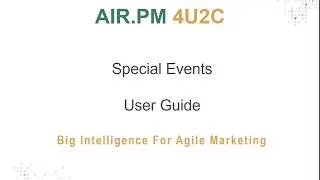 AIRPM 4U2C   Special Events
