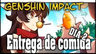 Entrega de comida Día 2 Genshin impact evento 
