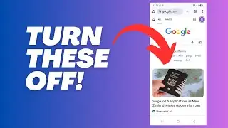 How to turn off Google Discover on Google page in Chrome