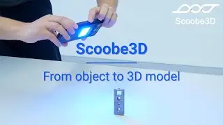 Create 3D models in 5 easy steps - using the Scoobe3D scanner