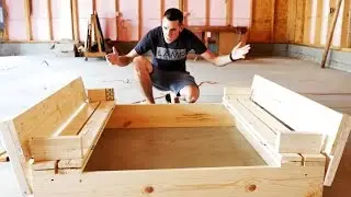 HOW TO BUILD A SANDBOX WITH BENCH SEATS 