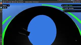 Reaching level 375 in Hole.io!