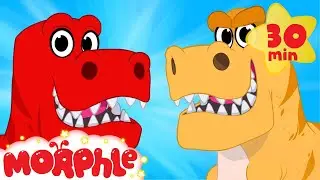 My Pet Dinosaur Morphle Goes Back In Time - My Magic Pet Morphle animations for kids with dinosaurs