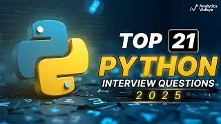 Python Interview Questions & Answers for Freshers & Experienced Candidates 