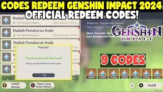 *All NEW* REDEEM CODES GENSHIN IMPACT 2024! | NEW GENSHIN IMPACT CODES | KODE REDEEM GENSHIN IMPACT