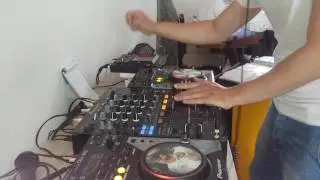 Djm 800 pioneer  cdj 400 dj set techno