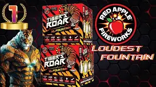 Red Apple Fireworks Tigers Roar XL 2024 FOUNTAIN