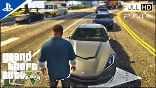 GTA-V Testing a SPORTS CAR [PS4-PRO] #ps4gameplay #ps4gaming #ps4games #60fps #fhd1080p #gtav