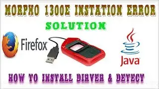 Finger Device Installation, Detection ERROR Solution Very Easy Process