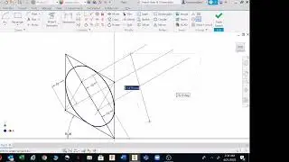 Isometric circle duplication on a straight line.