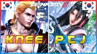 Tekken 8 ▰ KNEE (Steve Fox) Vs PTJ (Jun Kazama) ▰ Ranked Matches